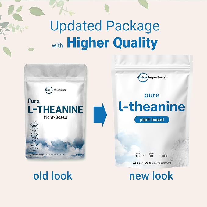 Pure L-Theanine Powder – 100g