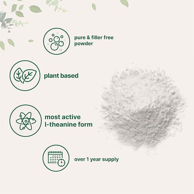 Pure L-Theanine Powder – 100g