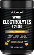 Sport Electrolytes Powder – No Sugar, Tropical Pineapple, 500g