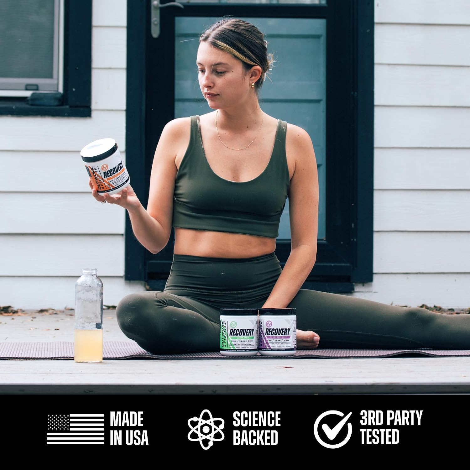 Outwork Nutrition Post Workout Recovery Powder – Unflavored