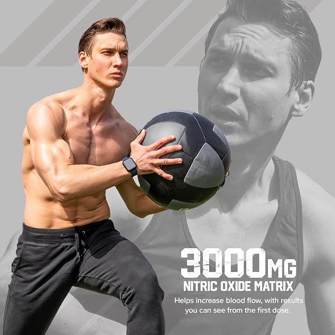 Six Star Pre-Workout N.O Fury Nitric Oxide Booster Pills